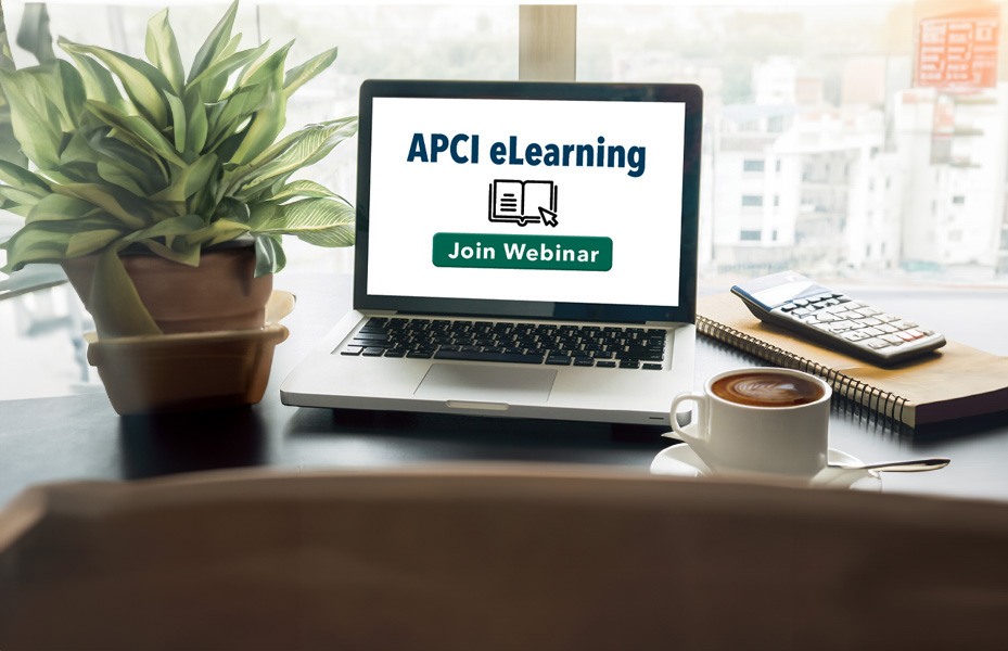 APCI eLearning on Laptop Screen