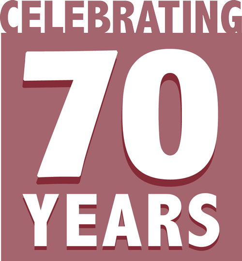 70th Anniversary Logo