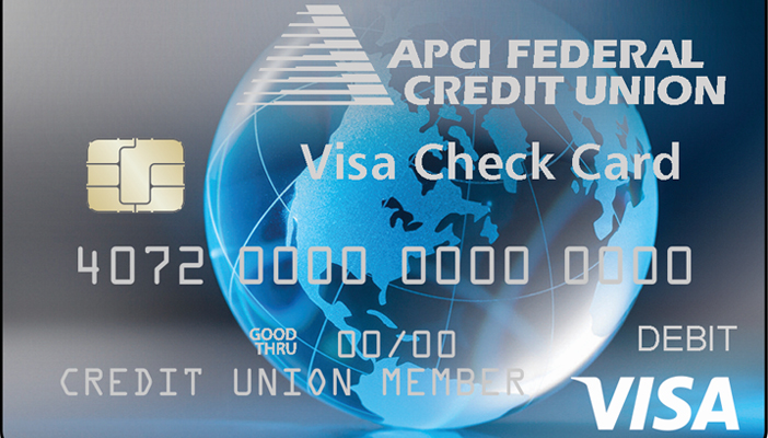 APCI FCU Visa Debit Card